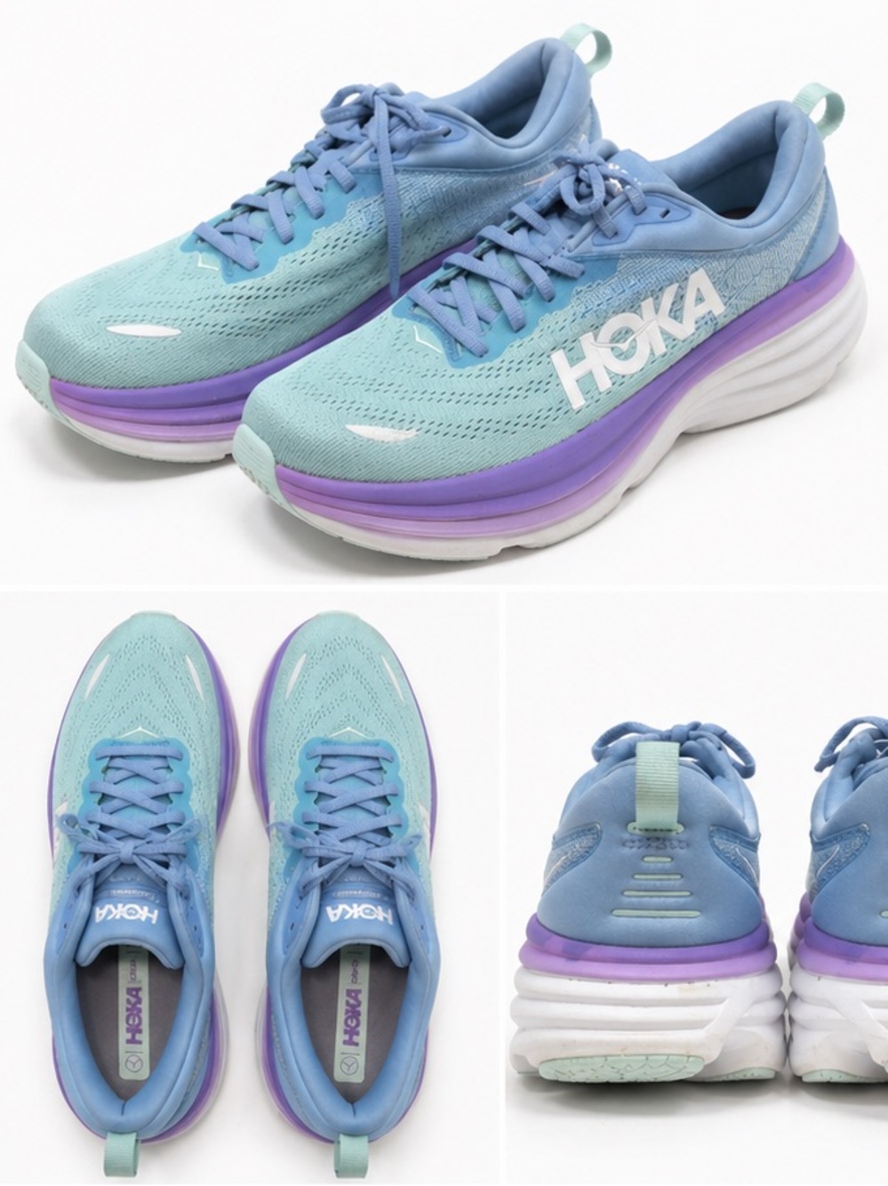HOKA Bondi Women’s Running Shoes – Size 9 Wide (9D)